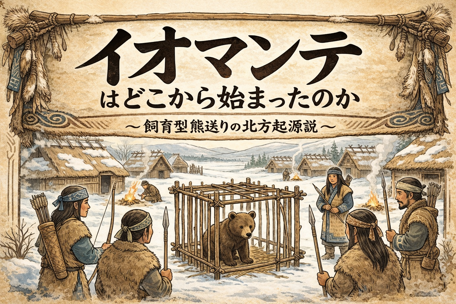 イオマンテはどこから始まったのか～飼育型熊送りの北方起源説～
